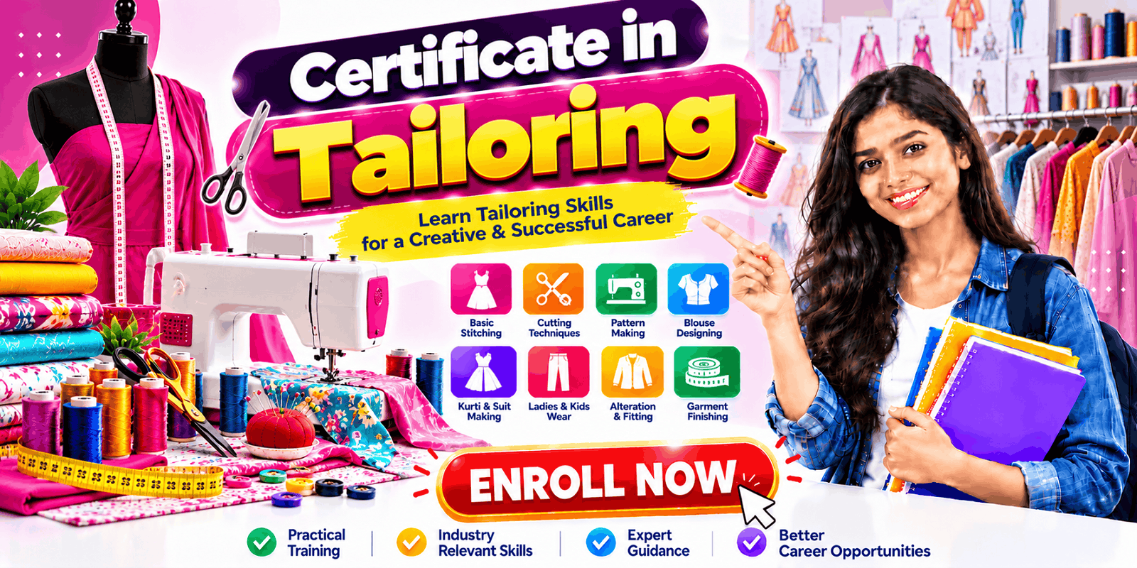 Certificate in  Tailoring