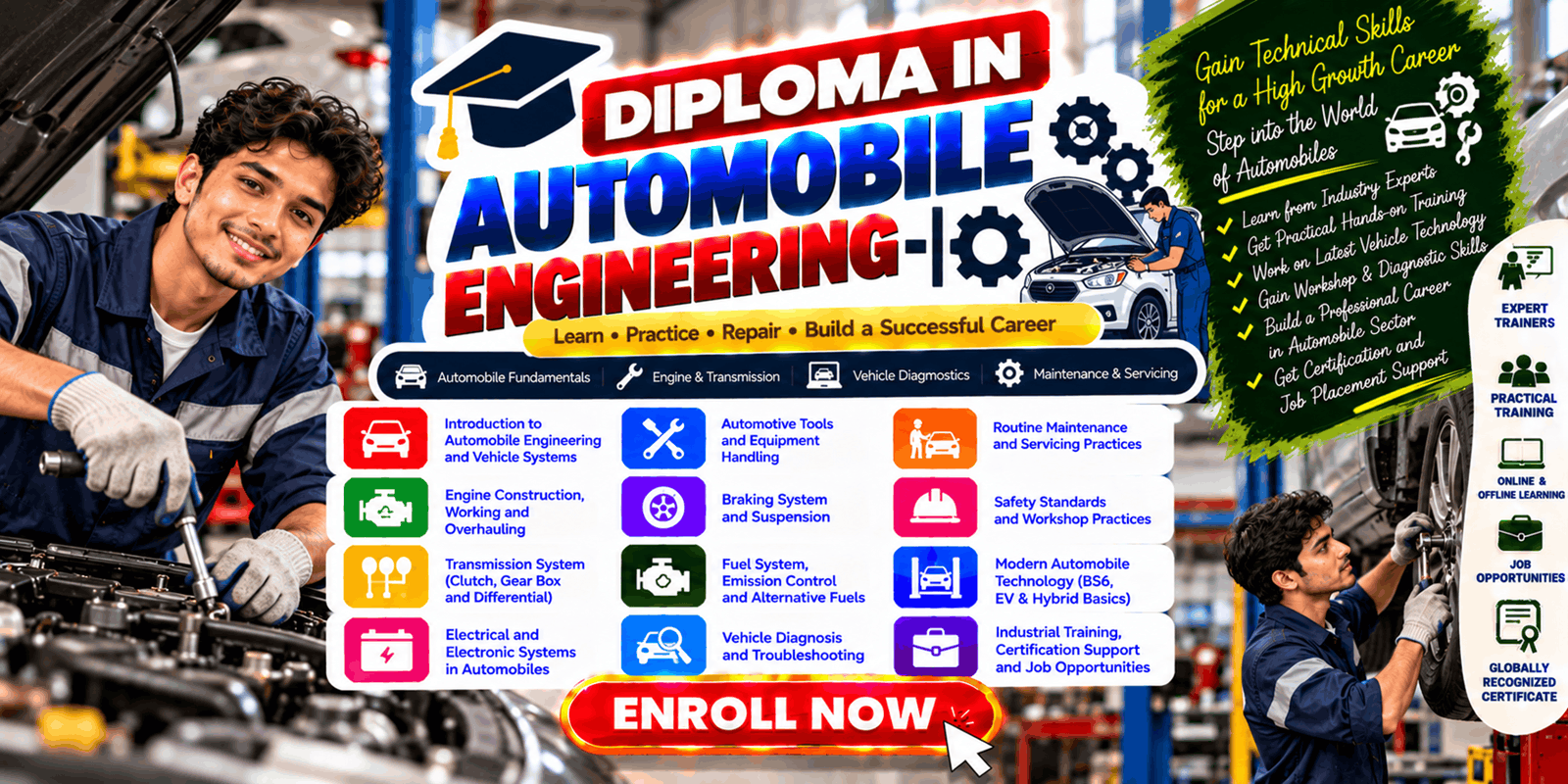 Diploma In Automobile Engineering-|