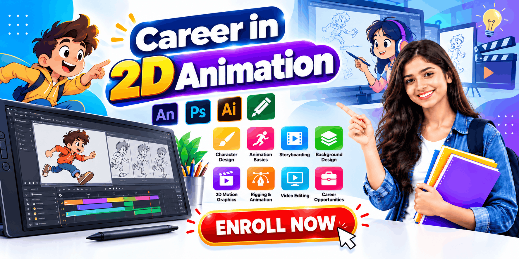 Career in 2D Animation