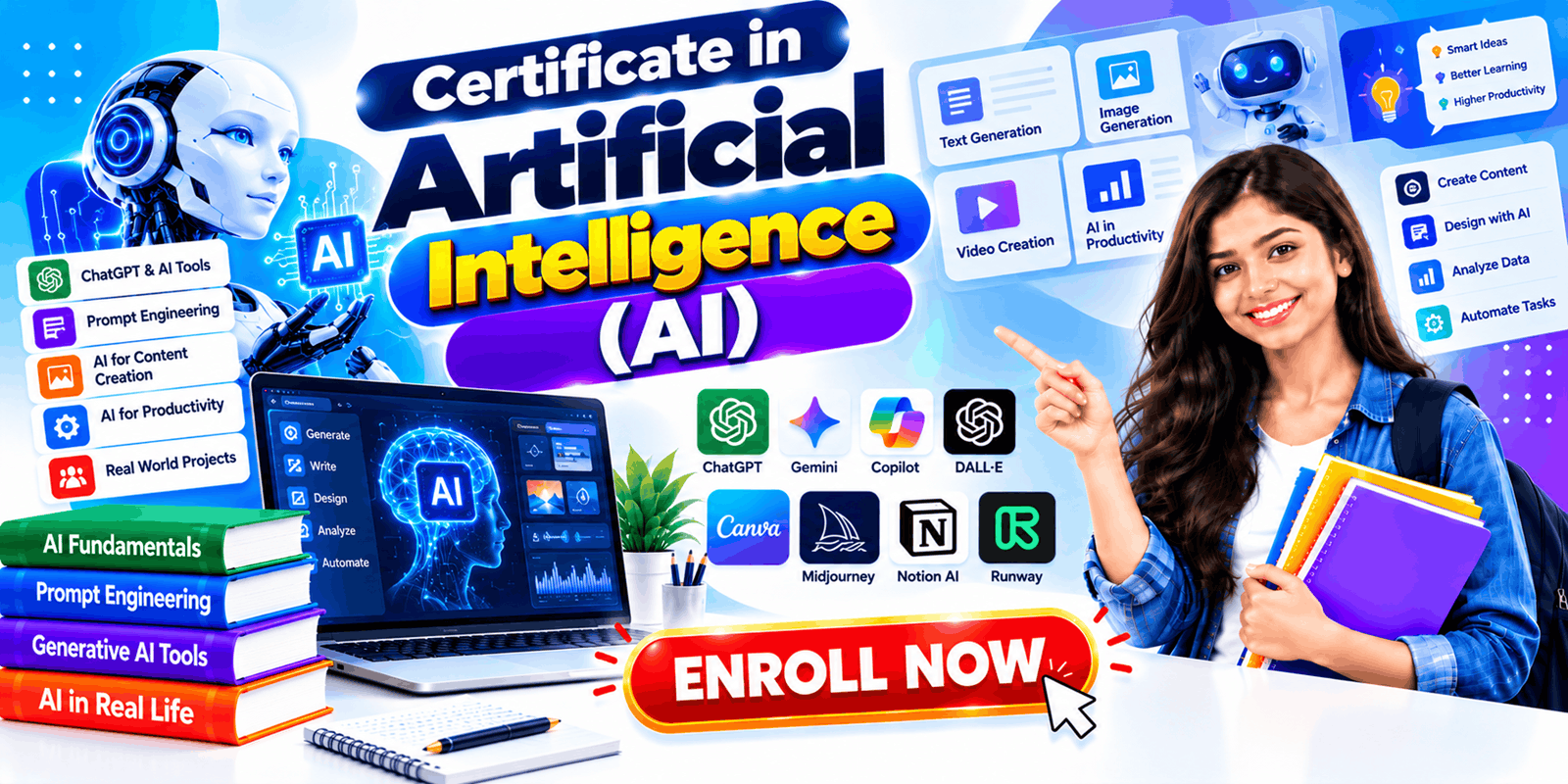 Certificate in Artificial Intelligence (AI)
