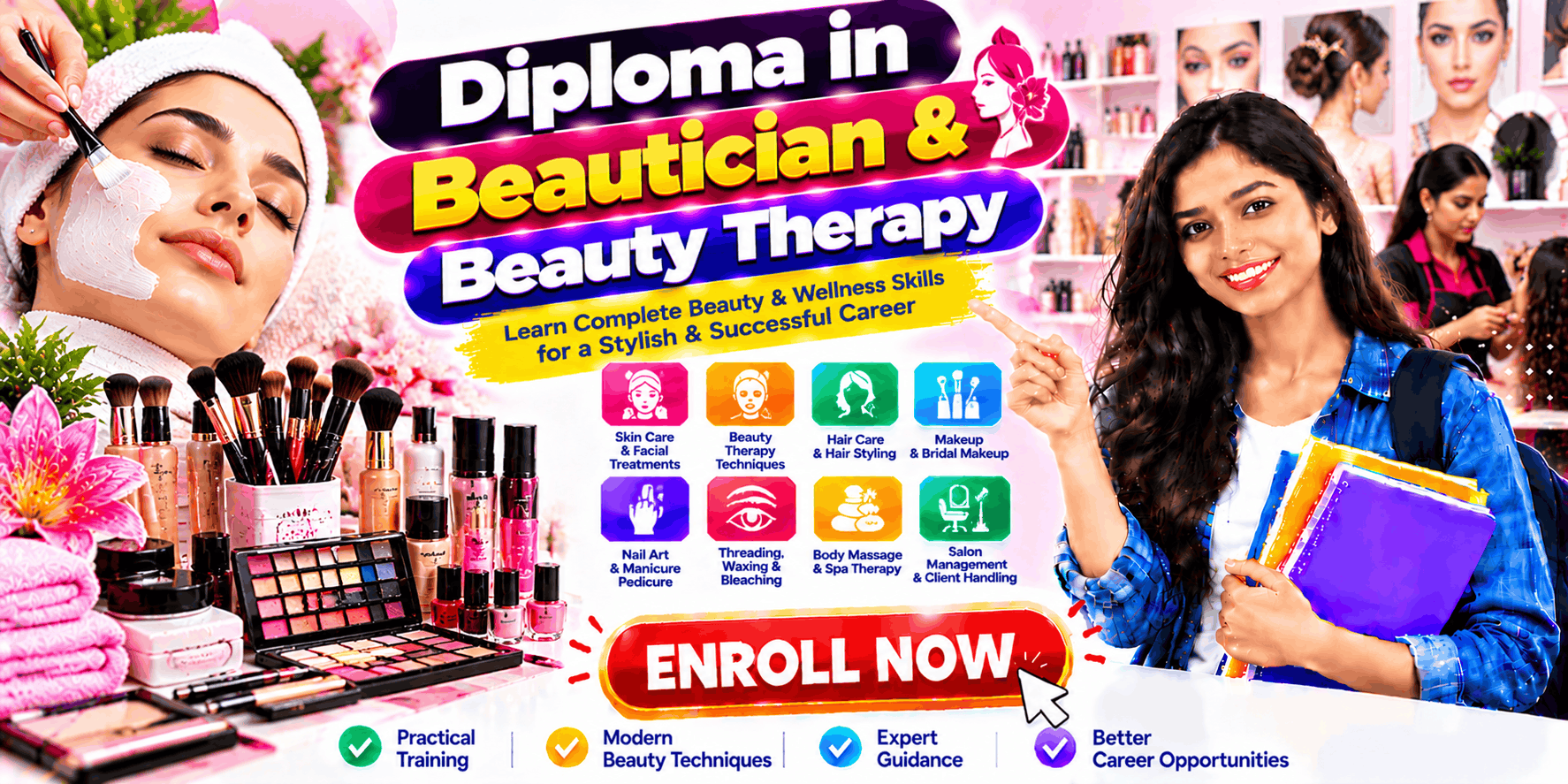 Diploma in Beautician & Beauty Therapy