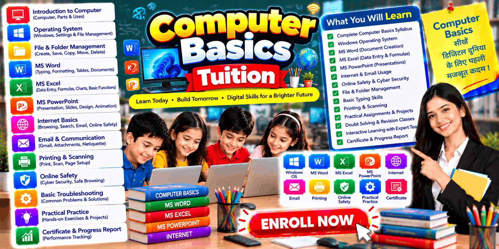 Computer Basics Tuition