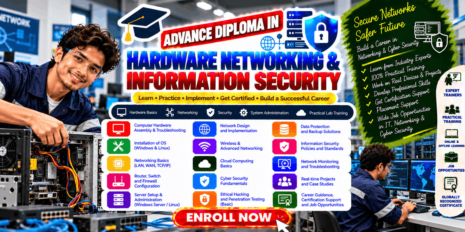Advance Diploma in Hardware Networking & Information Security